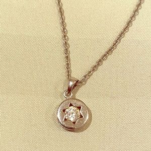 Jewish star necklace and chain